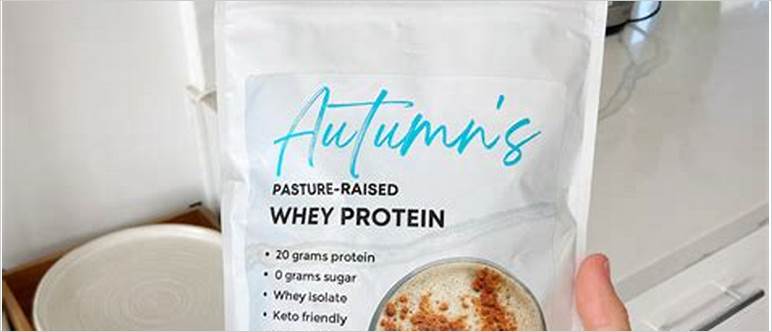 Autumn protein powder